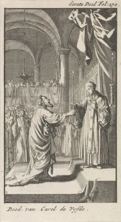 Schijnbegrafenis van keizer Karel V, 1558