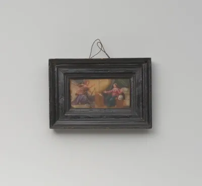 Schilderij met voorstelling van De Annunciatie