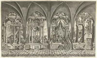 Schilderingen in de refter van de Sint Michielsabdij te Antwerpen