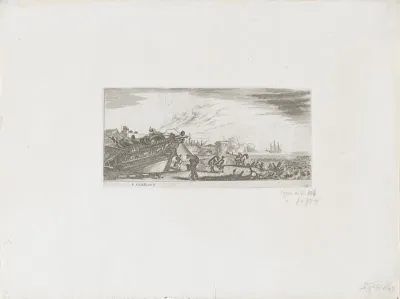 Schip bij een steiger