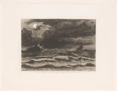 Schip in nood dicht bij de haven