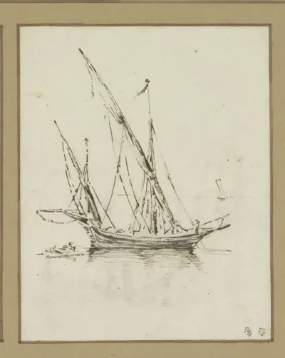 Schip met twee masten