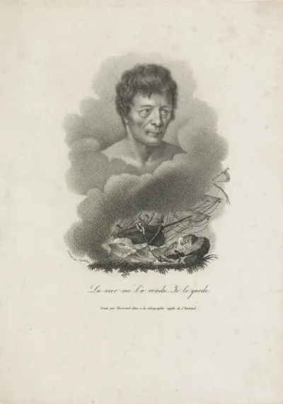 Schipbreuk van Philippe-Antoine Merlin de Douai, 1829