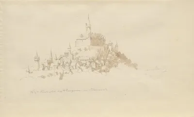 Schloss Lindenfels bei Weinheim im Odenwald