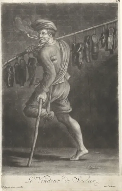 Schoenenverkoper
