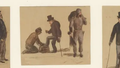 Schoenpoetser en schoorsteenveger