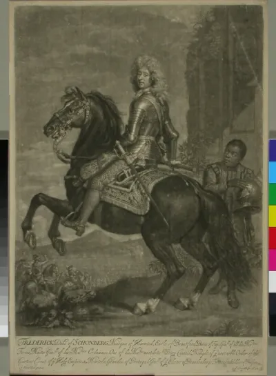 Schonbergin herttua Fredrik ; Godfrey Knellerin mukaan