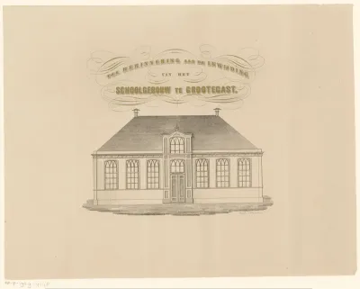 Schoolgebouw te Grootegast