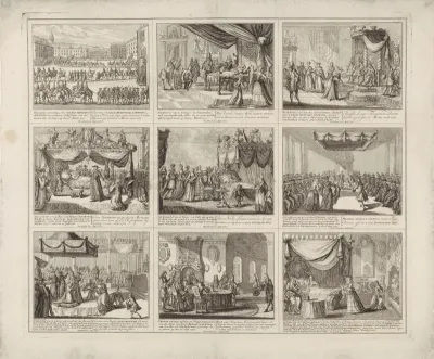 Schouwburg van den oorlog (blad XXII), 1721