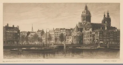 Schreierstoren met P. Hendrikkade