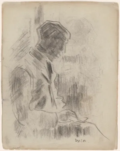 Schrijvende man