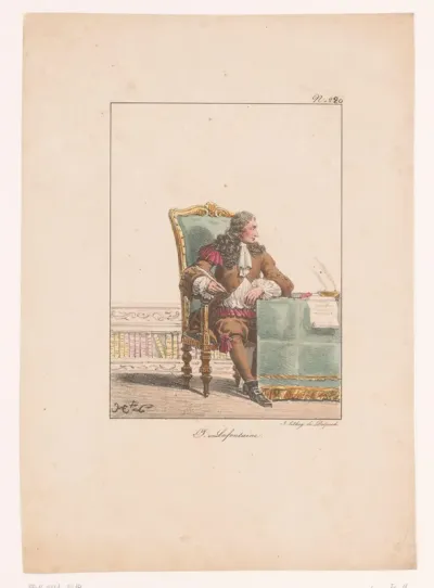 Schrijver Jean de La Fontaine