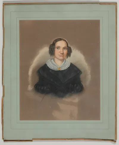 Schubert, Emilie: Porträt einer Dame aus der Familie Schubert (zugeschrieben)