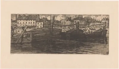Schuiten in de Seine in Parijs
