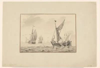 Schuiten op het water