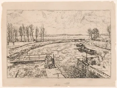 Schutsluis aan de IJssel