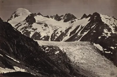 Schweiz, Kanton Wallis, Rhonegletscher (Switzerland, Canton of Valais, Rhône Glacier)