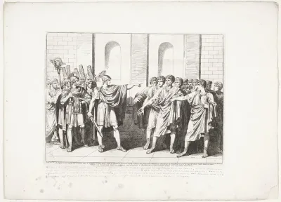 Scipio bezoekt Lucius Caecilius Metellus