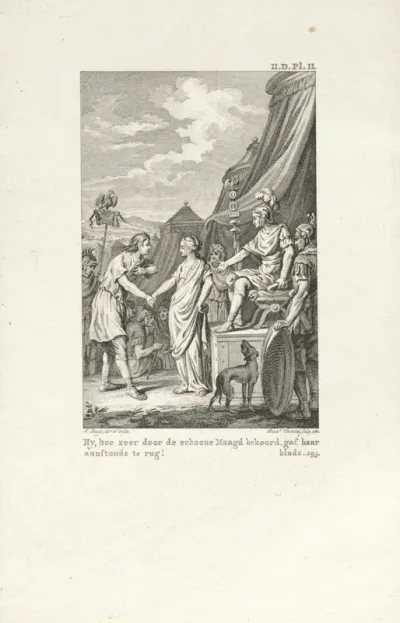 Scipio en de bruid van Numantia