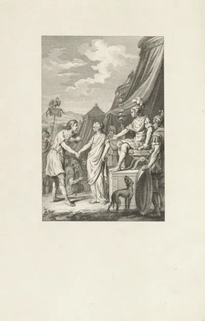 Scipio en de bruid van Numantia