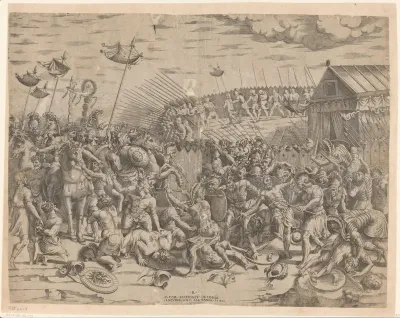 Scipio valt de Carthagers aan