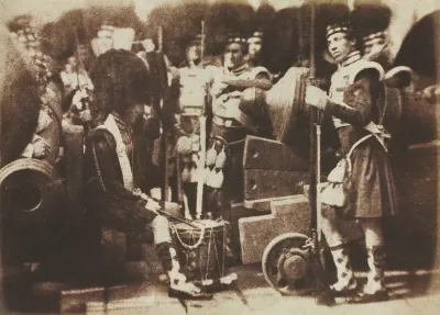 Scots Guards at Edinburgh Castle