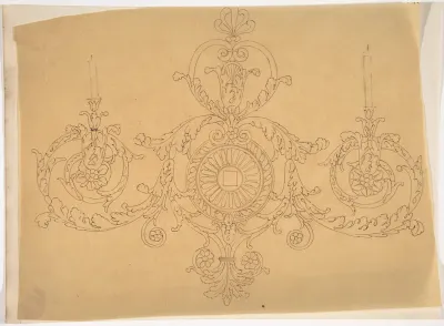 Scrolled Ornament Design