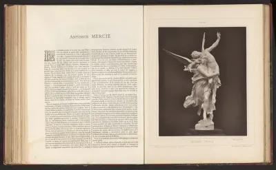 Sculptuur Gloria Victis door Marius Jean Antonin Mercié