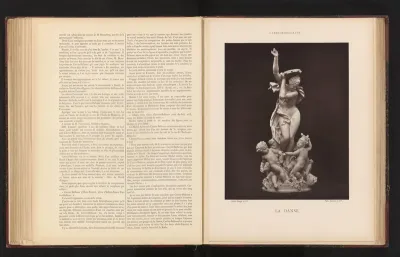 Sculptuur 'La danse' door Albert-Ernest Carrier-Belleuse