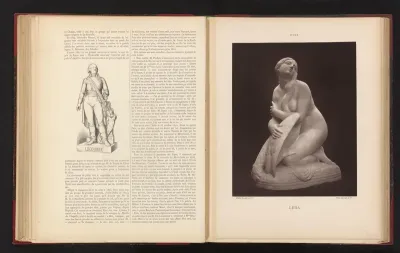 Sculptuur 'Léda' door Antoine Étex