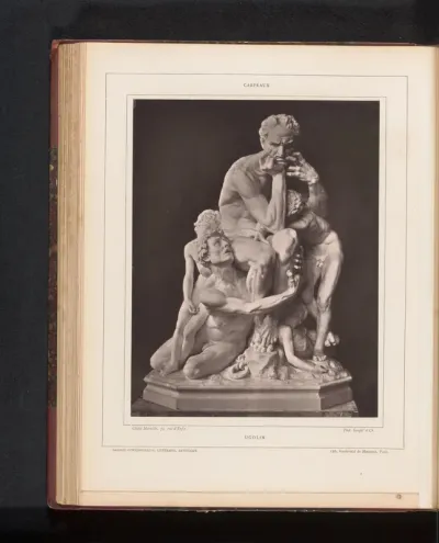 Sculptuur Ugolin door Jean-Baptiste Carpeaux
