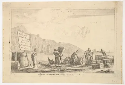 Seaport Scene