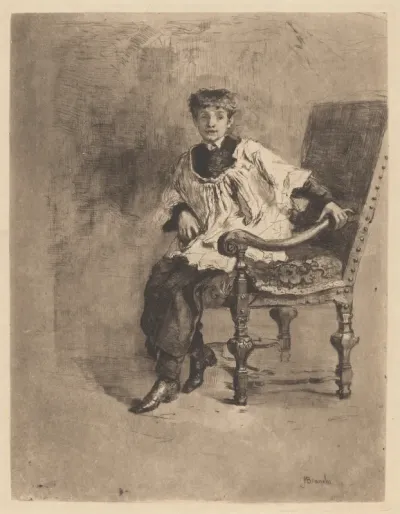 Seated Acolyte