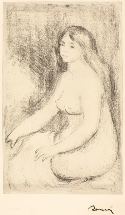 Seated Bather (Baigneuse assise)