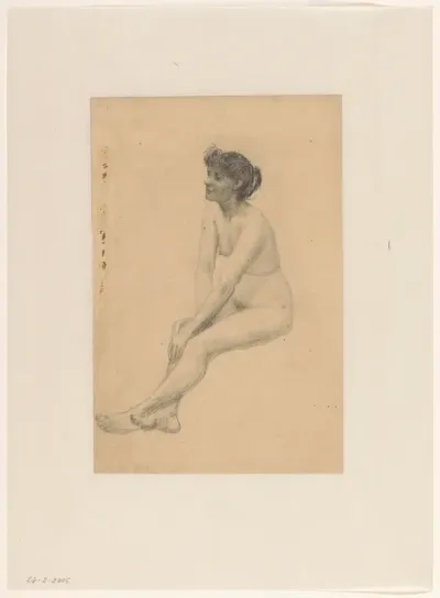 Seated Female Nude