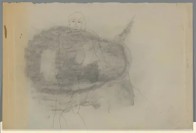 Seated Female Nude