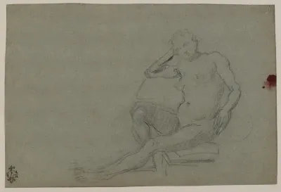 Seated Female Nude