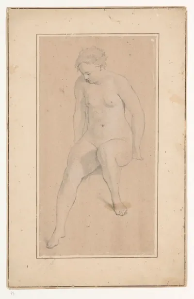 Seated Female Nude