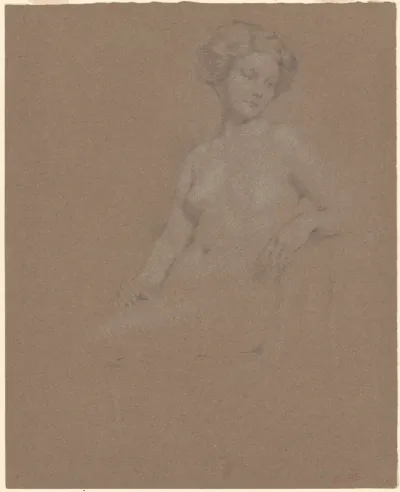 Seated Female Nude