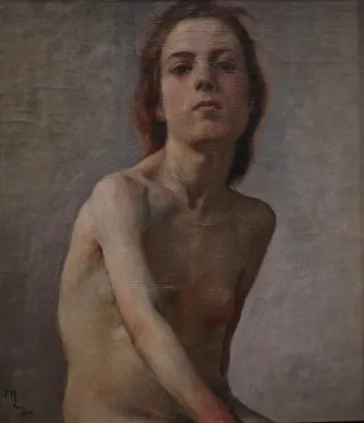 Seated Female Nude