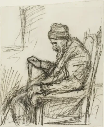 Seated Old Man