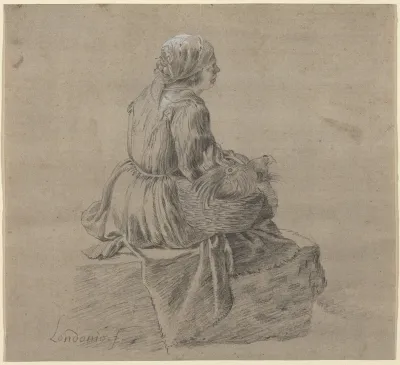Seated Peasant Woman