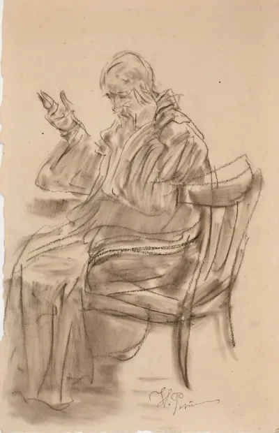 Seated Priest