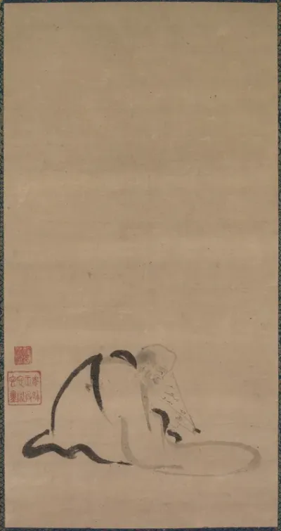 Seated Priest