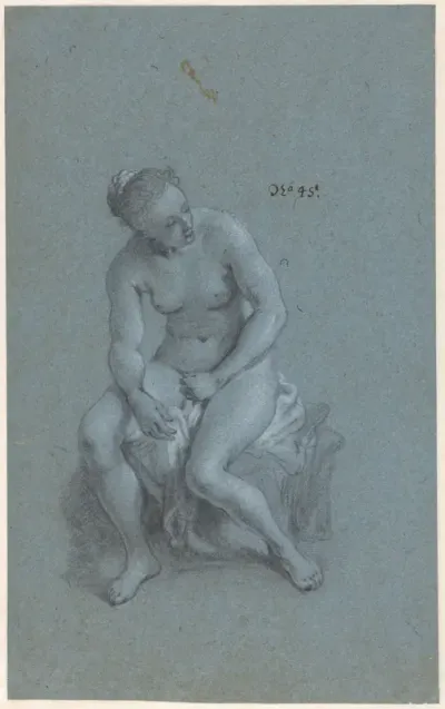 Seated woman
