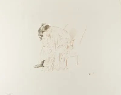 Seated Woman, Head in Right Hand