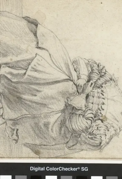 Seated Woman, Turned Three Quarters to her Left
