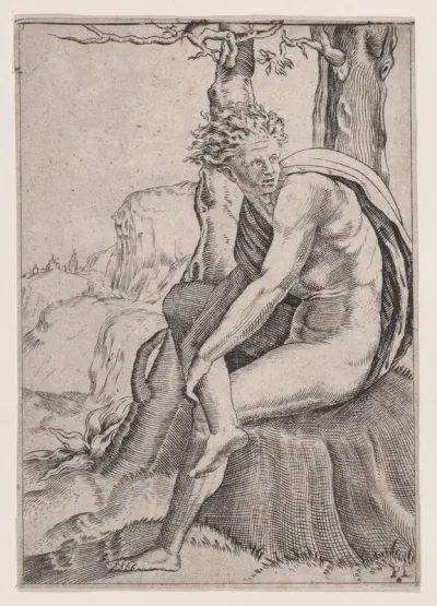 Seated Youth