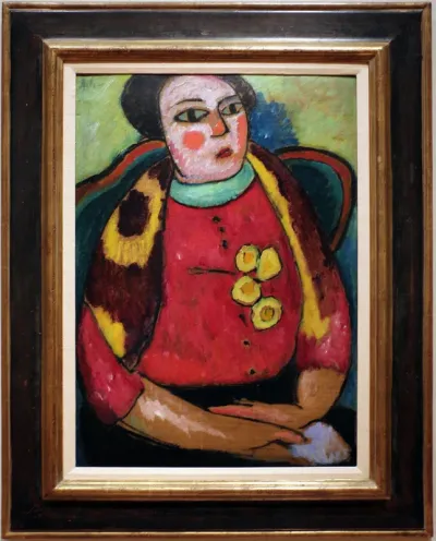 Seating Woman