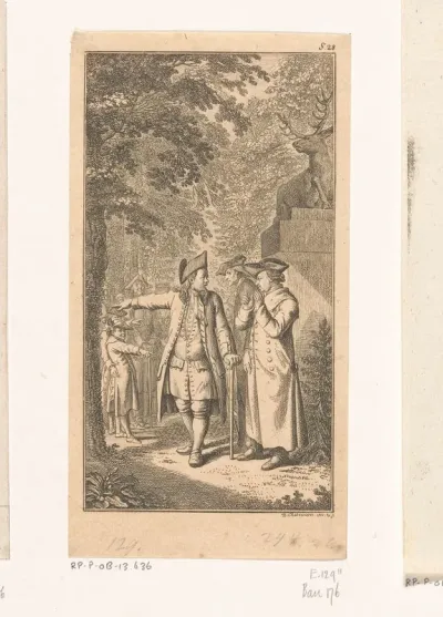 Sebaldus Nothanker in het park